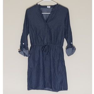 Crown & Ivy Denim Wash Cotton Dress